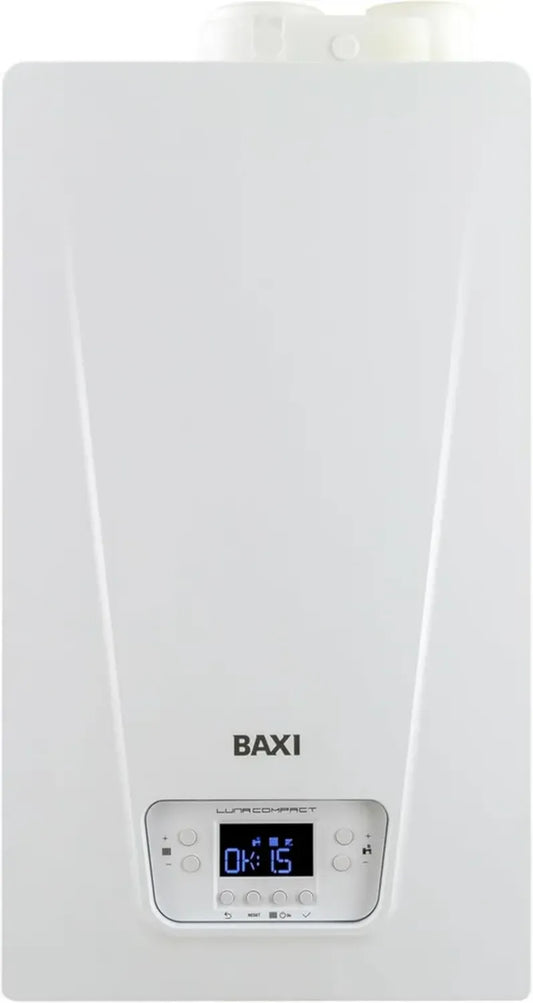 Caldaia a Condensazione Baxi Luna Compact 28 con Kit Fumi Sdoppiato Ø80