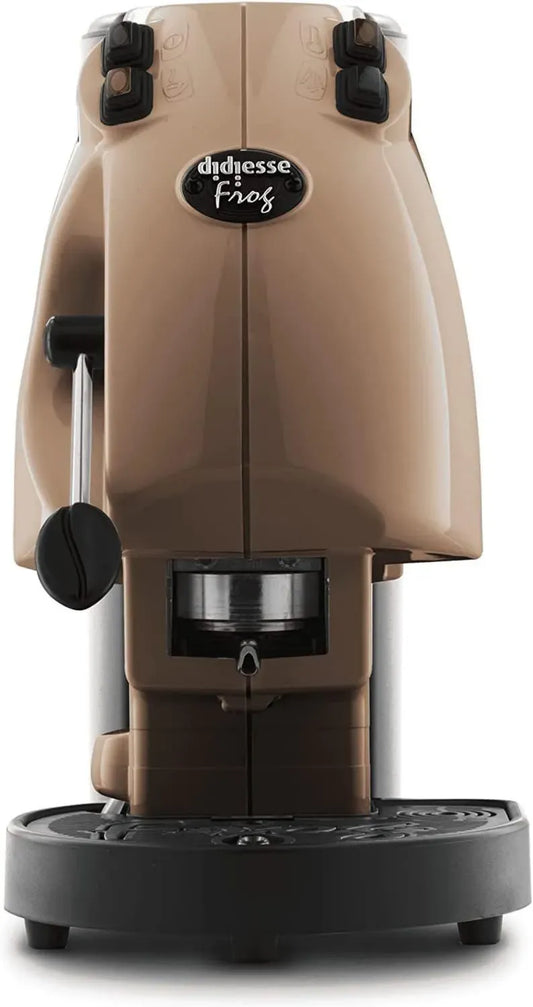 Didiesse Frog Macchina da Caffè a Cialde, 650W, 1 Tazza, Colore Nocciola