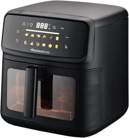 Friggitrice ad Aria Digitale 10L 2100W - Alta Capacità e Potenza