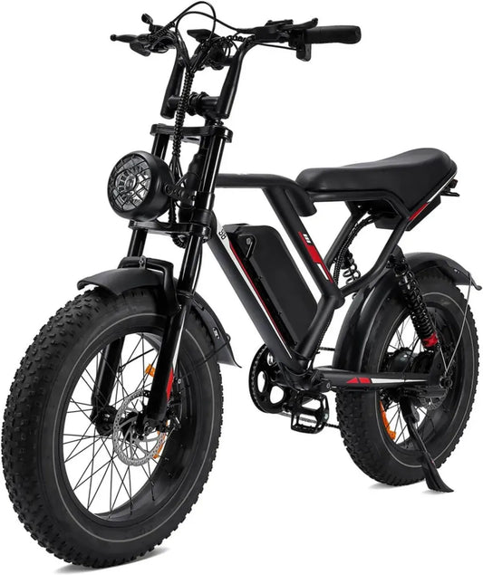 Bicicletta Elettrica Pieghevole per Adulti 20/26 Pollici, 7 Marce 48V 15-25Ah, Velocità Massima 25 km/h, Autonomia Fino a 120 km, Ideale per Pendolari, Batteria Estraibile, Impermeabile IP65