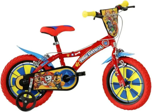 Bicicletta per Bambini 14'' Paw Patrol Dino Bikes
