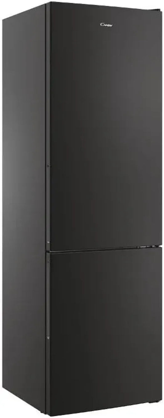 Frigorifero Combinato CANDY CCT3L517EB, 260L, No Frost, Funzione SuperCool, Cassetto Frutta, Controllo Elettronico, LED, Porte Reversibili, Nero E-Class, 39DB