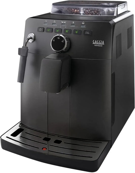 Gaggia Naviglio - Macchina da Caffè Automatica 15 Bar, Espresso e Cappuccino, 2L, Nero