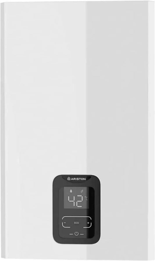Ariston Next Evo X - Scaldabagno a Gas 11L/min con Tecnologia Termostatica e Low Nox, Risparmio Energetico, Design Compatto