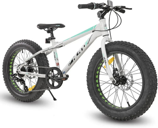 Bicicletta per Bambini 20'' Hiland, 7 Velocità, Fat Tires, Freno a Disco Doppio