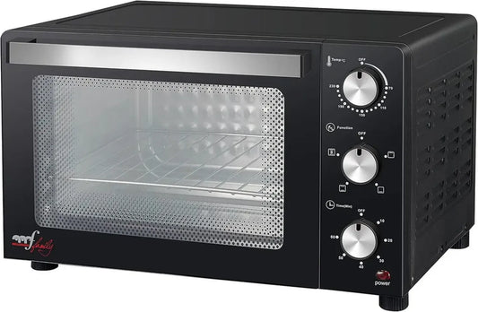 Forno Elettrico Ventilato 32L con Timer e Controllo Temperatura - 1500W