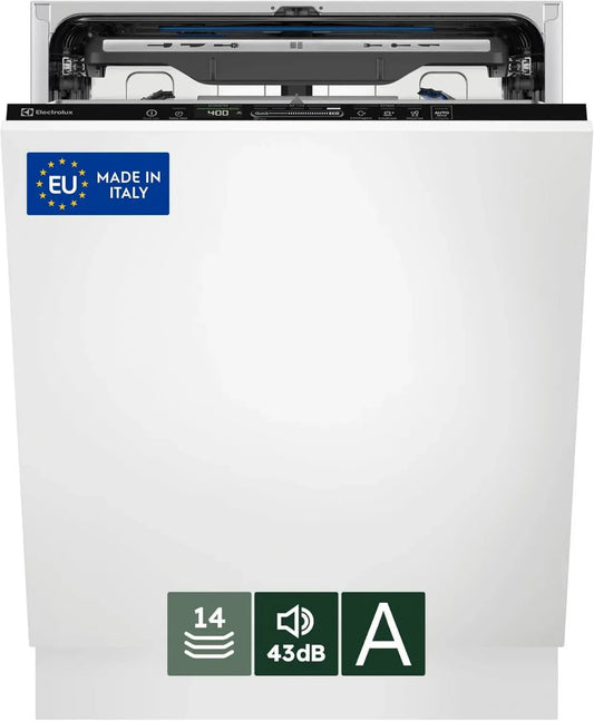 Electrolux Lavastoviglie Integrata Serie 600, 60 cm, Tecnologia SatelliteClean, MaxiFlex, 14 Coperti