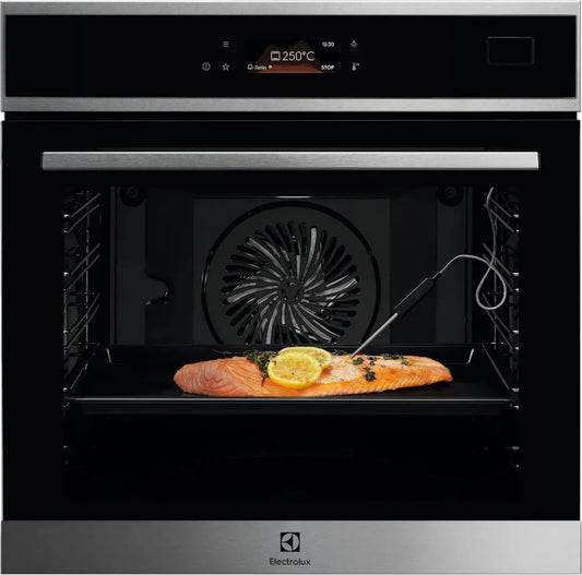 Forno a Vapore da Incasso Electrolux 800, 70L, Classe A++, SteamBoost, Termosonda, Touch Display, Acciaio Inox