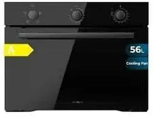 Forno Incasso Cecotec 56L Bolero Nero, 4 Funzioni, 2600W, Basso Consumo
