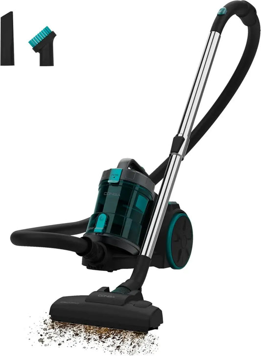 Aspirapolvere Cecotec Conga Rockstar XL 890W Senza Sacco, Filtro HEPA, Serbatoio 2.5L
