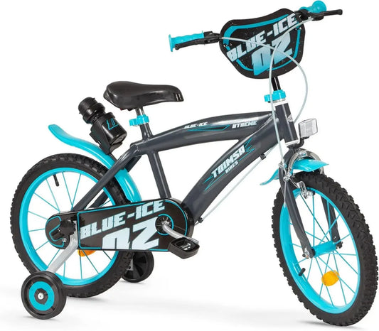Bicicletta Bambino 16'' Blue Ice per 5-8 Anni